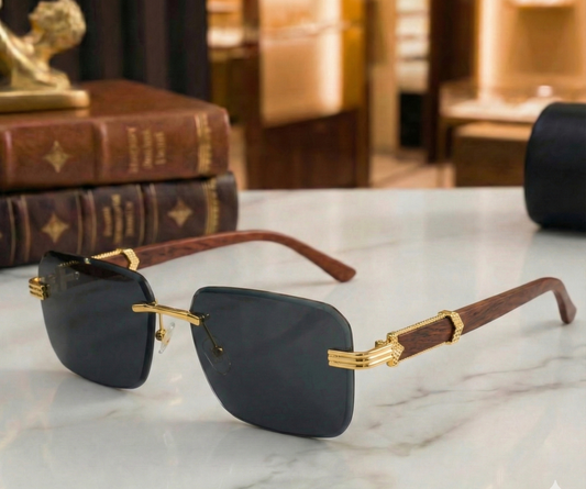 Luxury Rimless Sunglasses