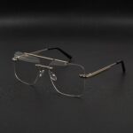 Transition Black – Rimless Sunglasses – S-1138