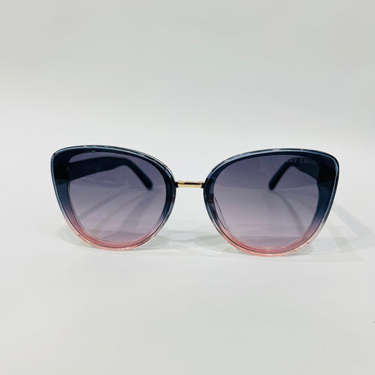 Elegant Black & Grey Diamond-Studded Eyewear-Trendy Glasses For Girls