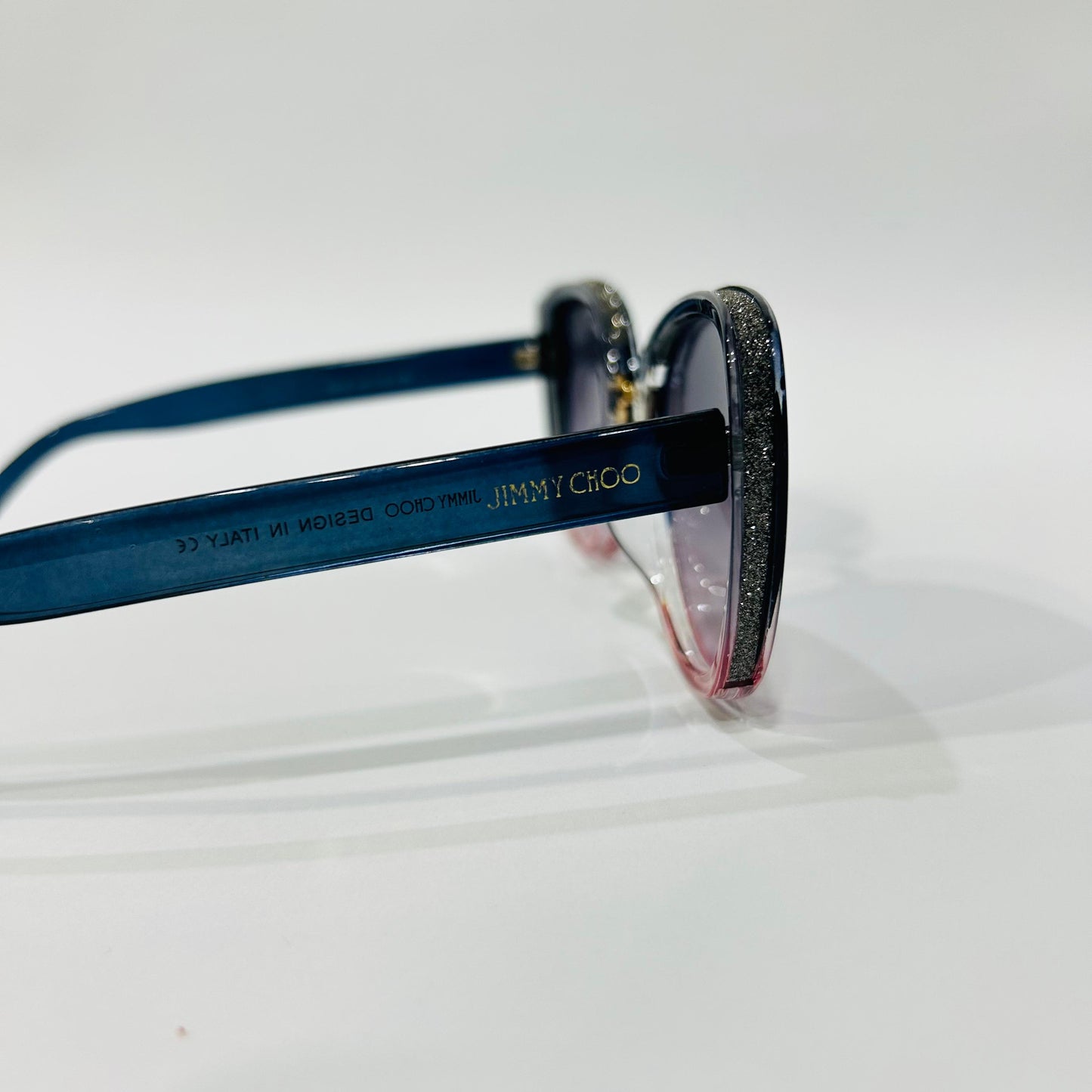 Elegant Black & Grey Diamond-Studded Eyewear-Trendy Glasses For Girls