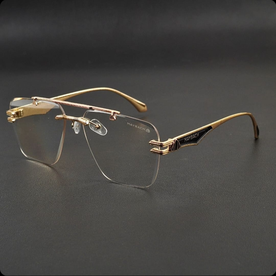 Transition Brown – Rimless Sunglasses – S-1143