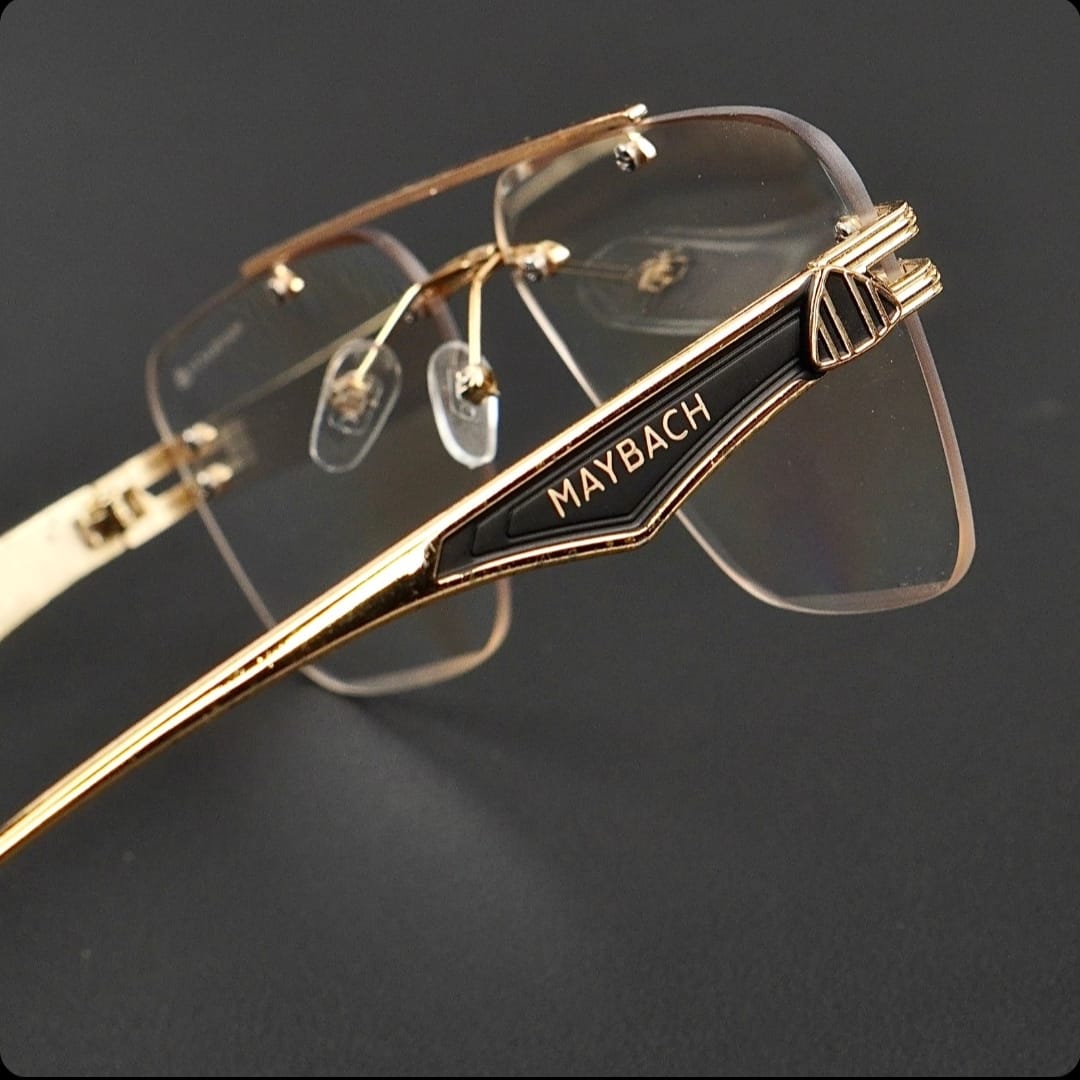 Transition Brown – Rimless Sunglasses – S-1143