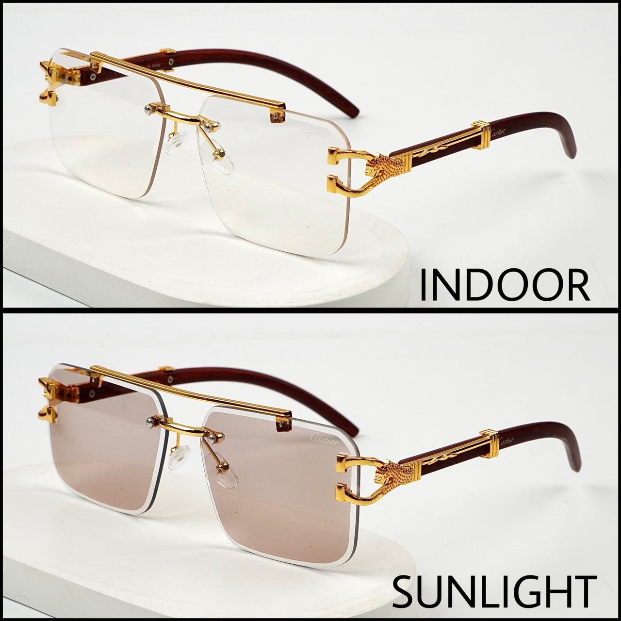 Solar Cheetah Glasses Brown Transition