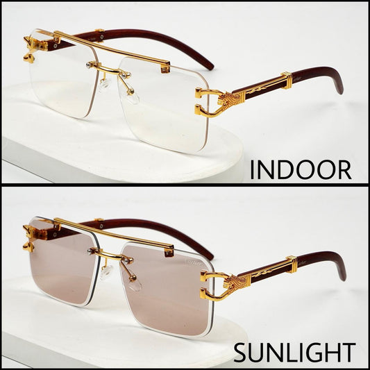 Solar Cheetah Glasses Brown Transition